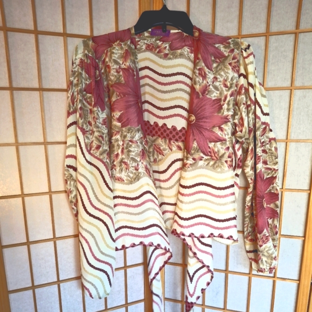 Luna Wild Floral Goddess Top